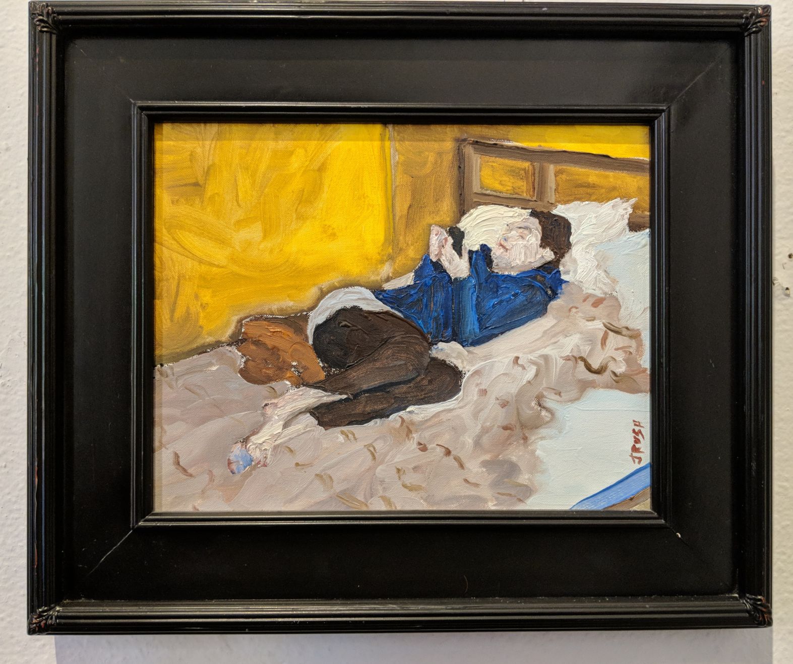 "Text me" by Josh Rush